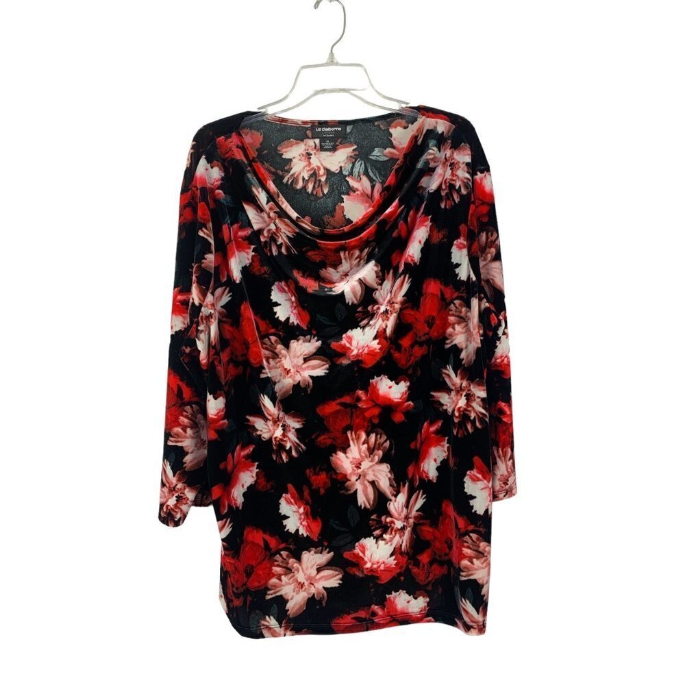 Liz Claiborne Career Women's Floral Blouse